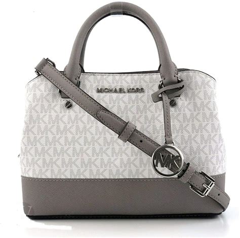 white and grey michael kors purse|michael kors grey purse outlet.